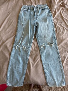 PacSun Light Blue Distressed Boyfriend Jeans